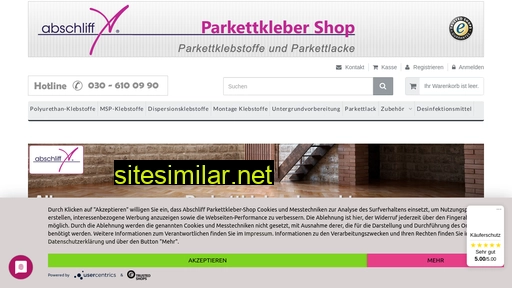 parkettkleber-shop.de alternative sites