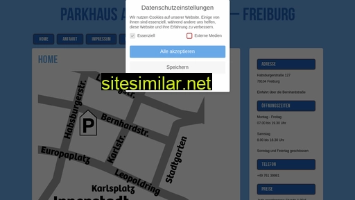 parkhaus-zaehringer-tor.de alternative sites