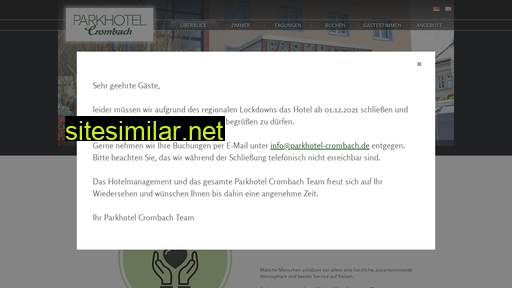 Parkhotel-crombach similar sites