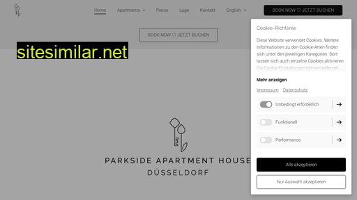parkside-apartment.de alternative sites