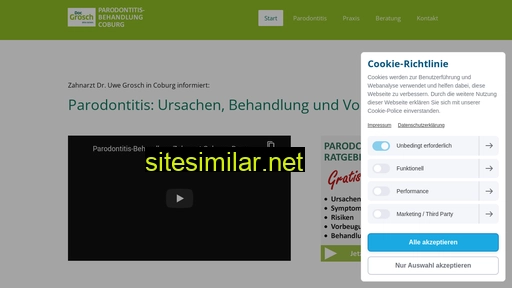 parodontitis-zahnarzt-coburg.de alternative sites
