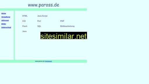 paross.de alternative sites