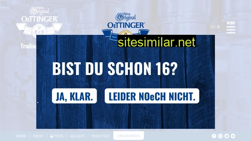 partner.oettinger-bier.de alternative sites