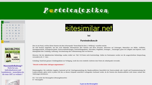 parteienlexikon.de alternative sites