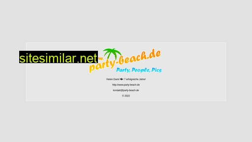 party-beach.de alternative sites