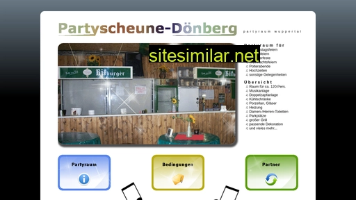 partyscheune-doenberg.de alternative sites