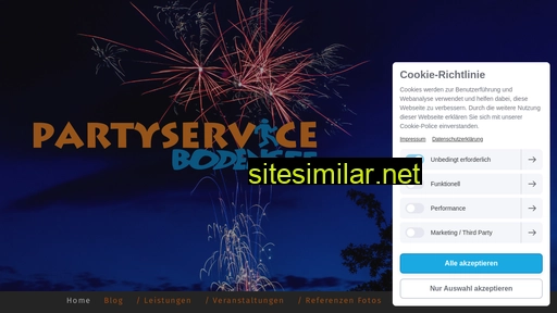 partyservice-bodensee.de alternative sites