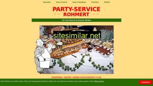 Partyservice-rohmert similar sites