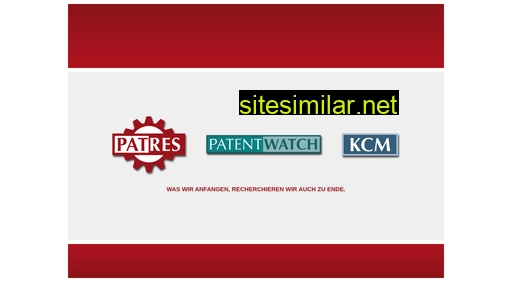Patentberichte similar sites