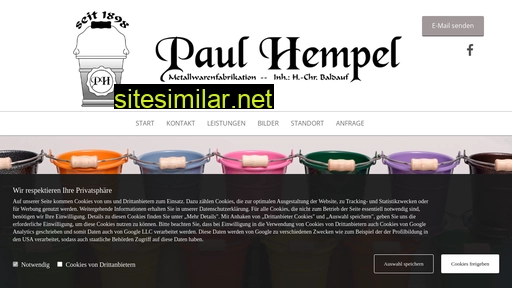 Paulhempel similar sites