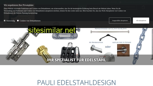 pauli-edelstahldesign.de alternative sites