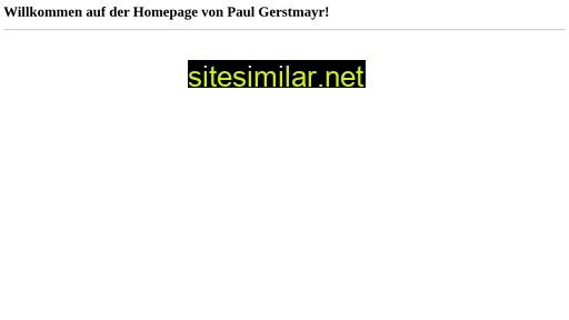 paul-gerstmayr.de alternative sites