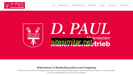 paul-malerfachbetrieb.de alternative sites