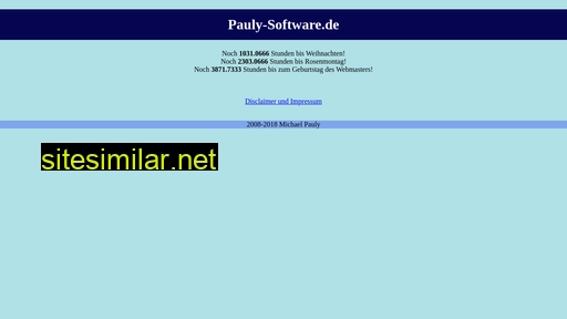Pauly-software similar sites