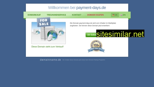 Payment-days similar sites