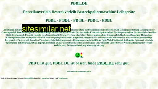 pbbl.de alternative sites