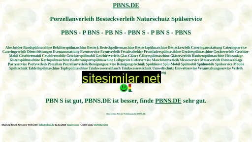 pbns.de alternative sites