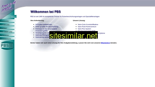 pbs-online.de alternative sites