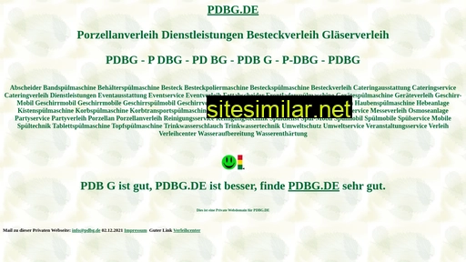 pdbg.de alternative sites