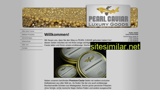 pearl-caviar.de alternative sites