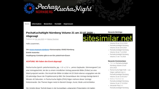pecha-kucha-nuernberg.de alternative sites