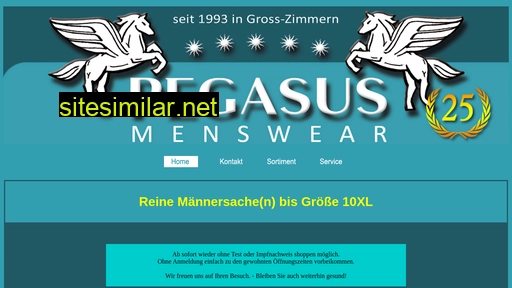 pegasus-menswear.de alternative sites