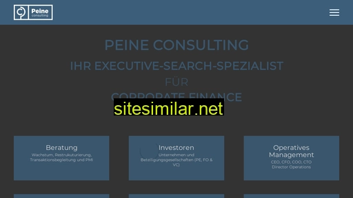Peine-consulting similar sites