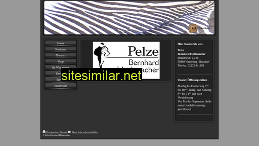 pelze-huthmacher.de alternative sites