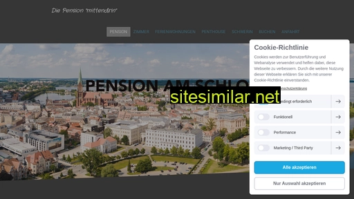 pension-am-schloss.de alternative sites
