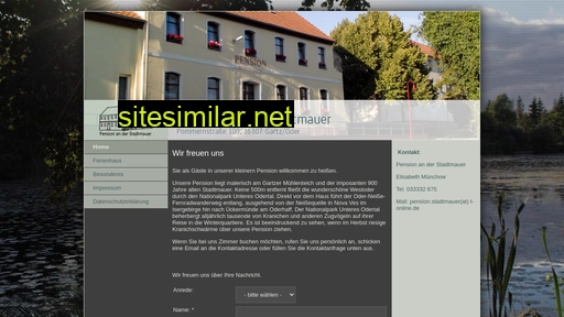Pension-ferienhaus-gartz similar sites