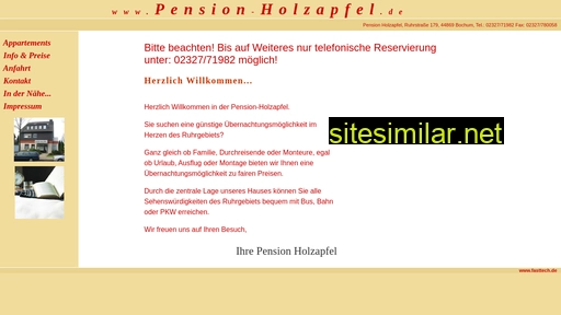Pension-holzapfel similar sites