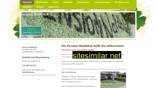 pension-waldblick-demmin.de alternative sites
