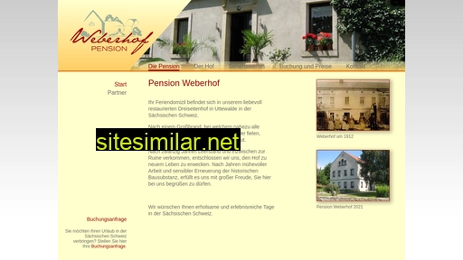 pension-weberhof.de alternative sites