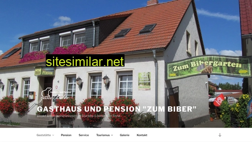 pension-zum-biber.de alternative sites