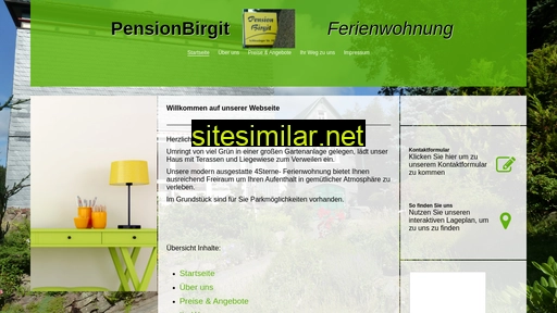 pensionbirgit.de alternative sites