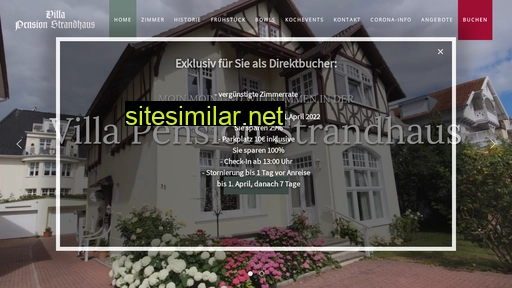 pensionstrandhaus.de alternative sites