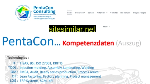 pentaconsulting.de alternative sites