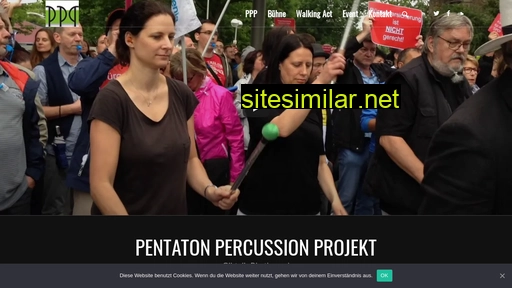 pentaton-percussion-project.de alternative sites