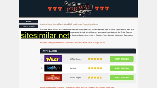 Per-wap similar sites