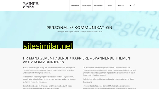 personal-und-kommunikation.de alternative sites
