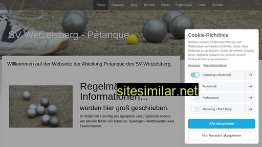 petanque-wetzelsberg.de alternative sites
