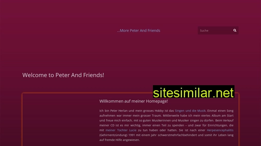 Peterandfriends similar sites