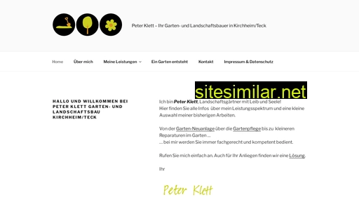 peter-klett-galabau.de alternative sites