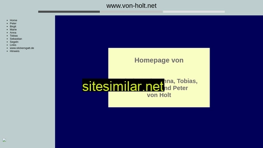 peter-von-holt.de alternative sites