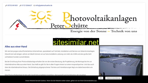 peterschuette.de alternative sites