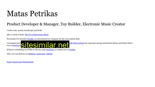 petrikas.de alternative sites