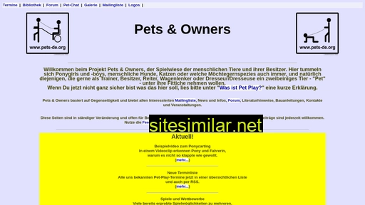 pets-and-owners.de alternative sites