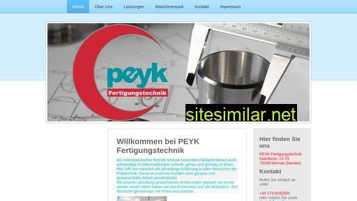 peyk-fertigungstechnik.de alternative sites