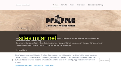 pfaeffle-holzbau.de alternative sites
