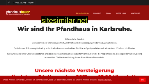 pfandhausbauer.de alternative sites